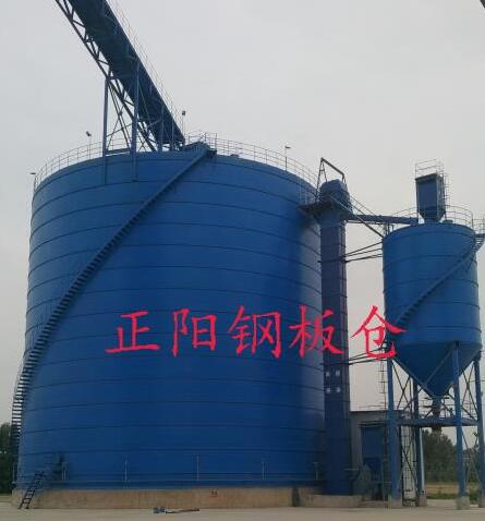 隆安大型矿粉钢板库