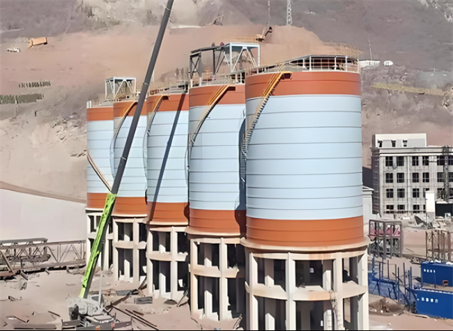 隆安高架钢板仓